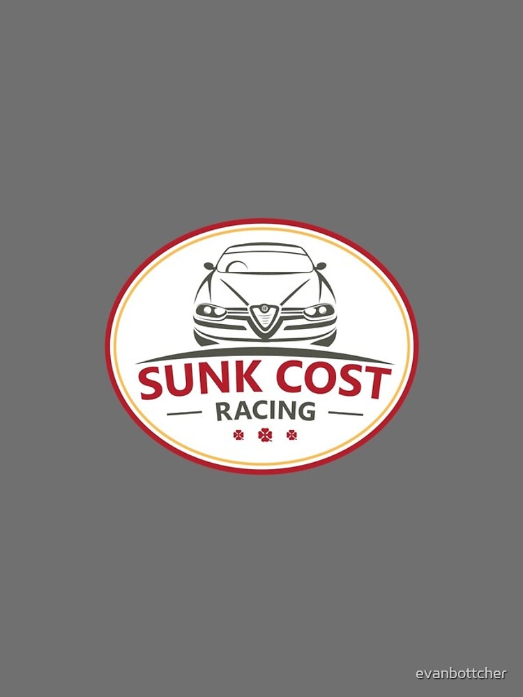 Thumbnail 4 of 4, iPhone Case, Sunk Cost Racing designed and sold by evanbottcher.