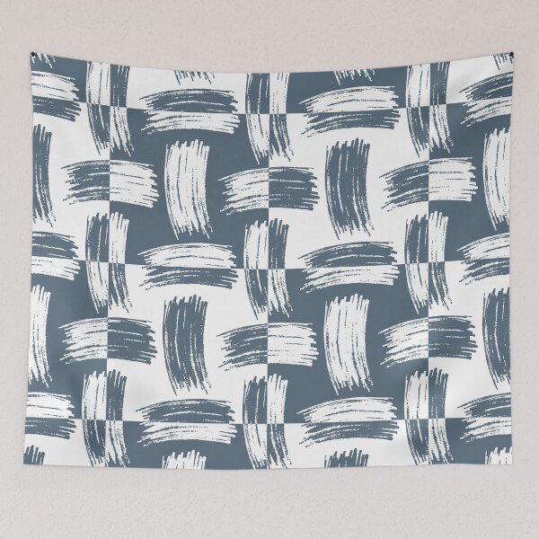 Item preview, Paynes Grey Weave Design with White designed and sold by drumweaver.