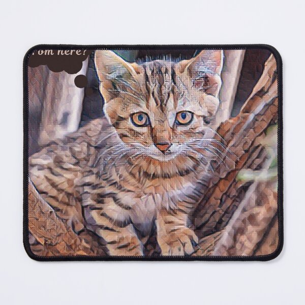 Item preview, Cute Kitten in a Tree designed and sold by Bright76.