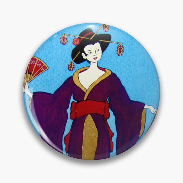 Item preview, Geisha with two fans designed and sold by Shulie1.