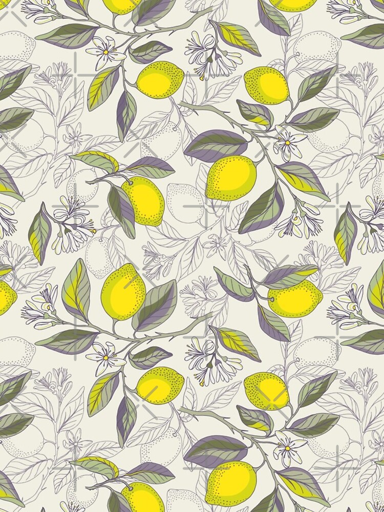 Lemon pattern Iphone Case