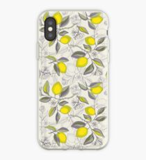 Lemon pattern iPhone Case