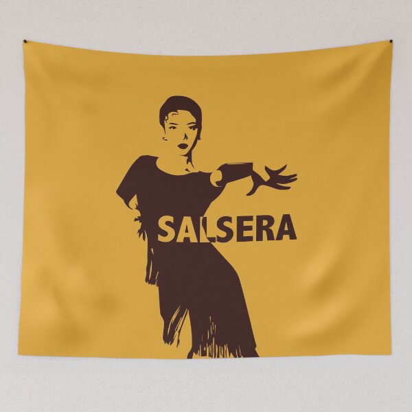 Item preview, Salsera - Mujer Divina - yellow designed and sold by WietskeWelten.