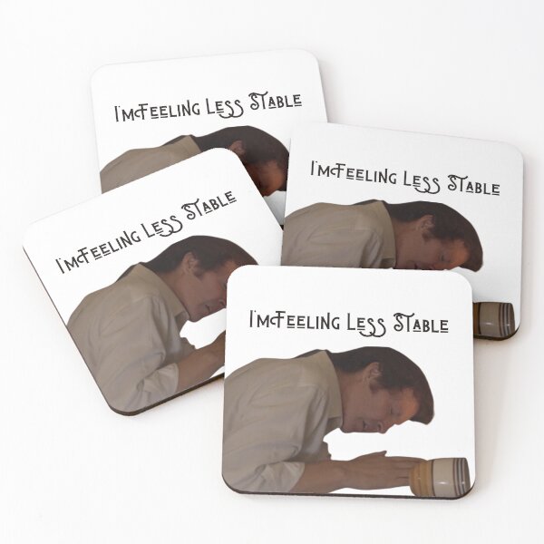 Item preview, I'm Feeling Less Stable  - NEIL BREEN - Breen's Corrupt Merchandise Funny sticker  Funny t shirt designed and sold by ThingsToSmile.