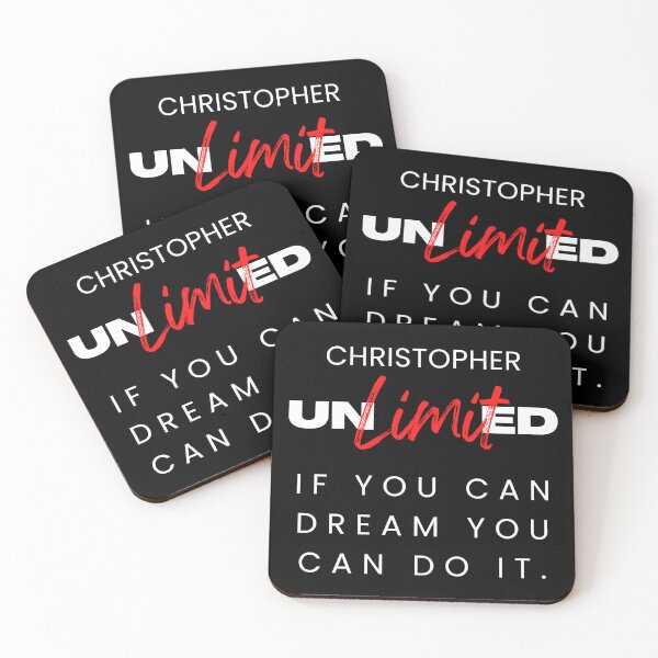 Item preview, CHRISTOPHER NAME: CHRISTOPHER POSITIVE VIBES DESIGN. designed and sold by AlexRelax.