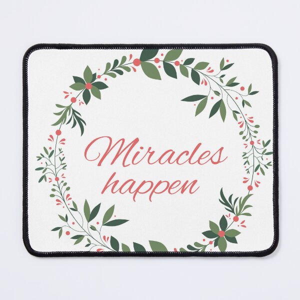 Item preview, Miracles happen designed and sold by UpasanaDalvi.