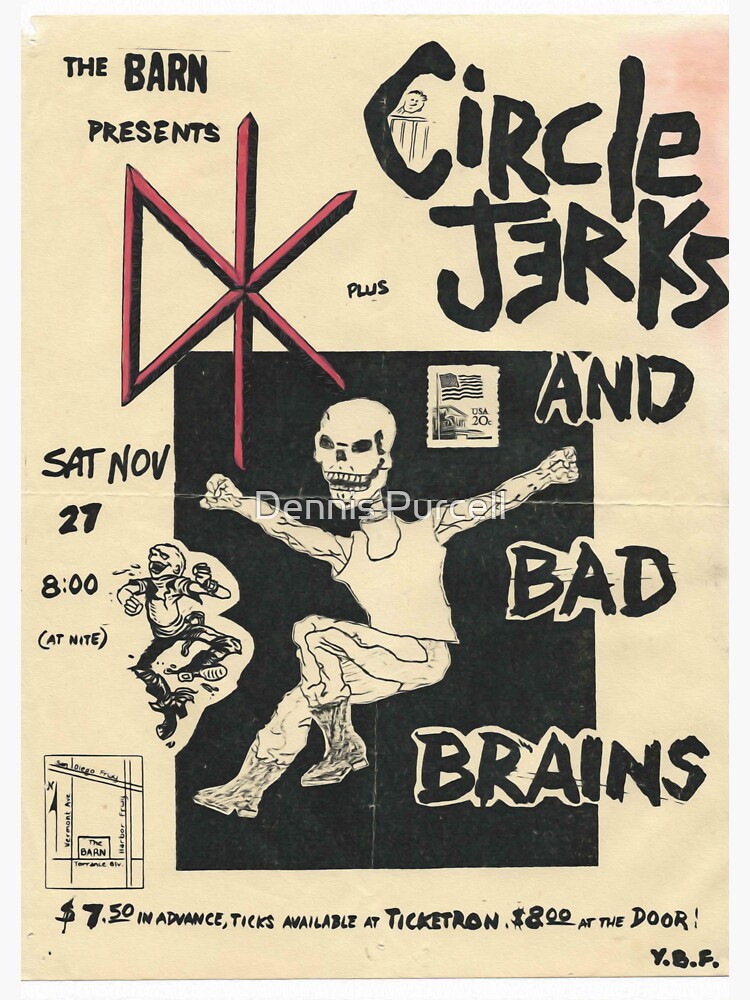 Bad Brains vinyl sticker punk rock