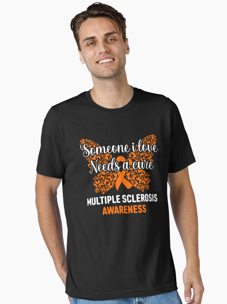 Just Cure Multiple Sclerosis Shirts Ribbon T-Shirt Just Cure Multiple Sclerosis Shirts Ribbon T-Shirt