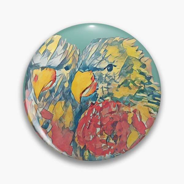 Item preview, Love Birds designed and sold by ZapandZam.