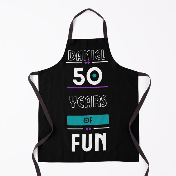 Item preview, DANIEL NAME: DANIEL 50 YEARS OF FUN HAPPY BIRTHDAY DESIGN. designed and sold by AlexRelax.