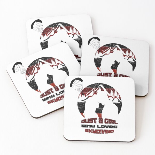 Item preview, Just a girl who loves skydiving, big love designed and sold by HarriPaloma.