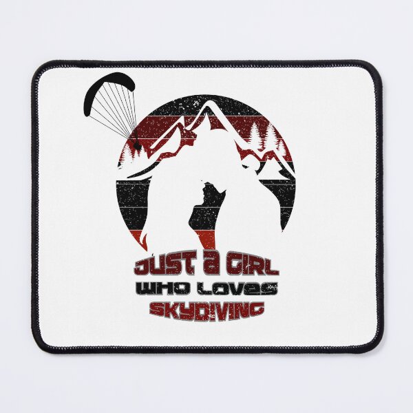 Item preview, Just a girl who loves skydiving, big love designed and sold by HarriPaloma.