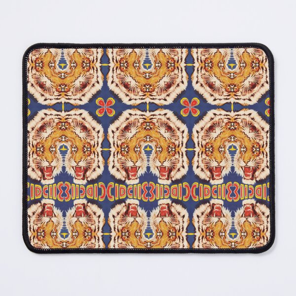 Item preview, ACID BATH Mirror Tiger Psychic | Tiger Circus Popart | Vintage Circus Poster Bomb Reimagined | LSD Kaleidoscope Freakshow designed and sold by Tyler Tilley.