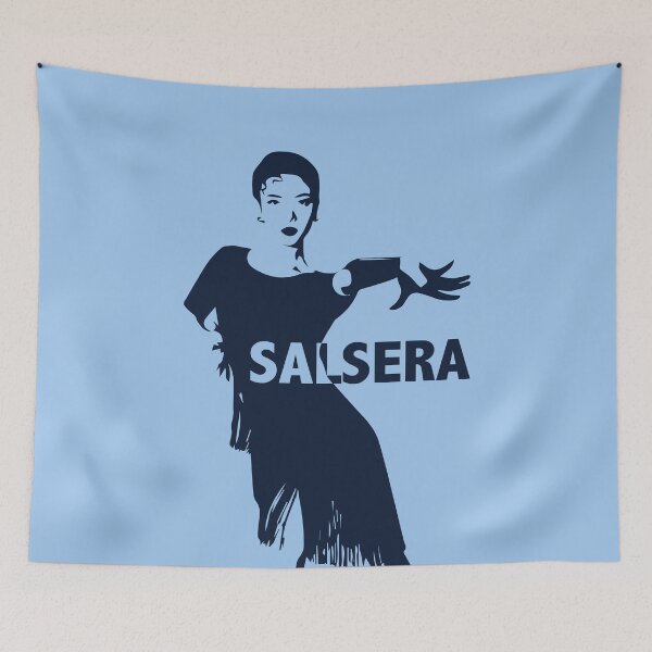 Item preview, Salsera - Mujer Divina - blue designed and sold by WietskeWelten.