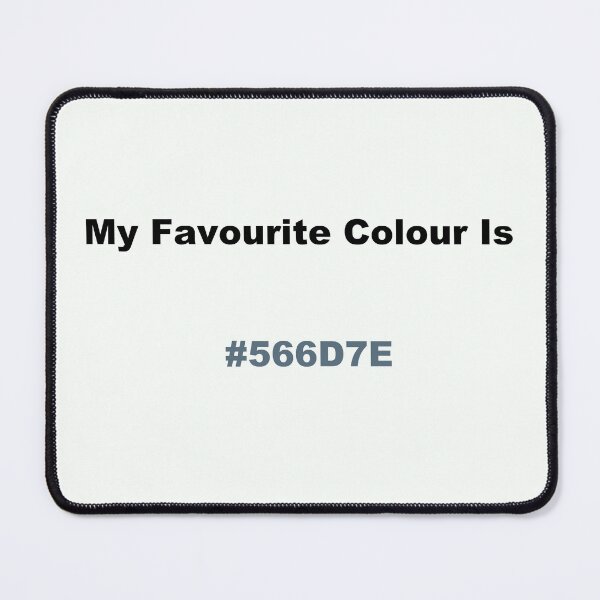 Item preview, My Favourite Colour Is #566D7E designed and sold by kiippers.