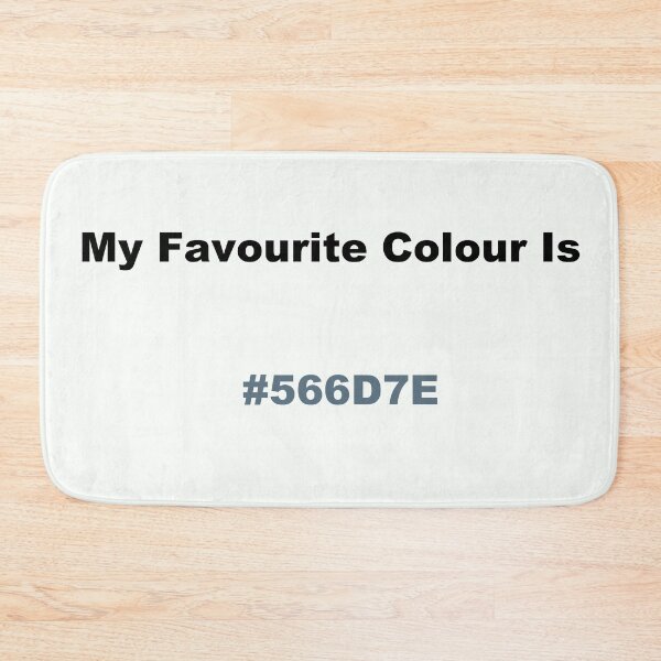 Item preview, My Favourite Colour Is #566D7E designed and sold by kiippers.
