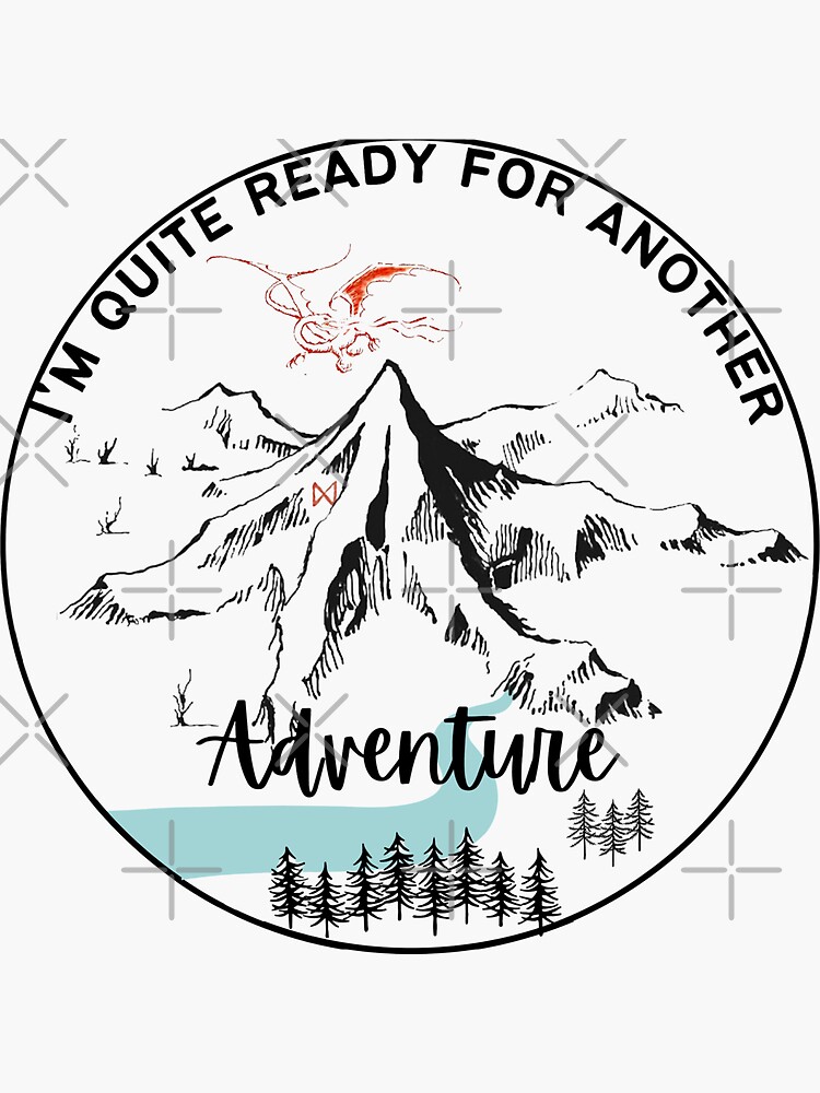 Adventure Sticker For Sale By Haileev Redbubble