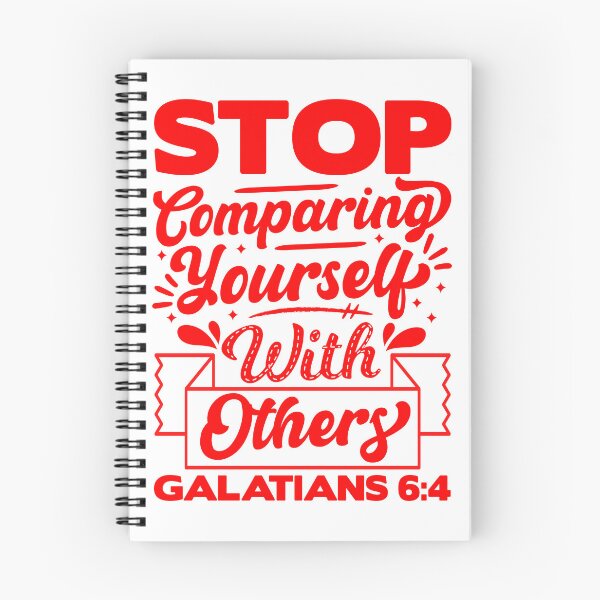 Item preview, Stop Comparing Yourself With Others - Galatians 6:4 designed and sold by plushism.