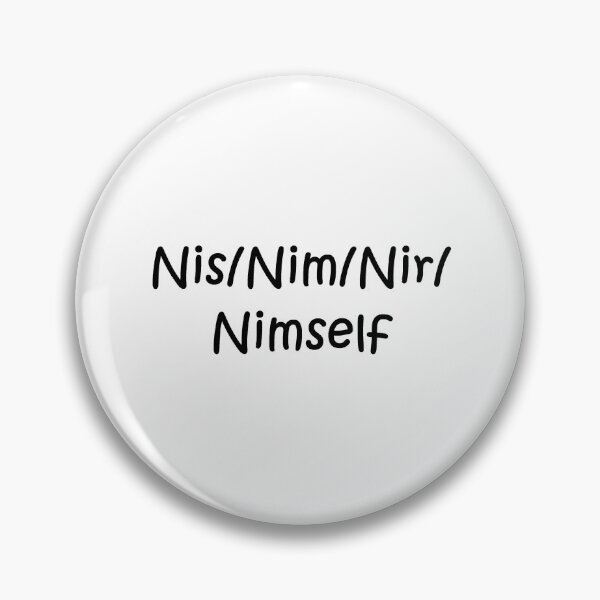 Item preview, Nis/Nim Full Pronouns  designed and sold by kiippers.