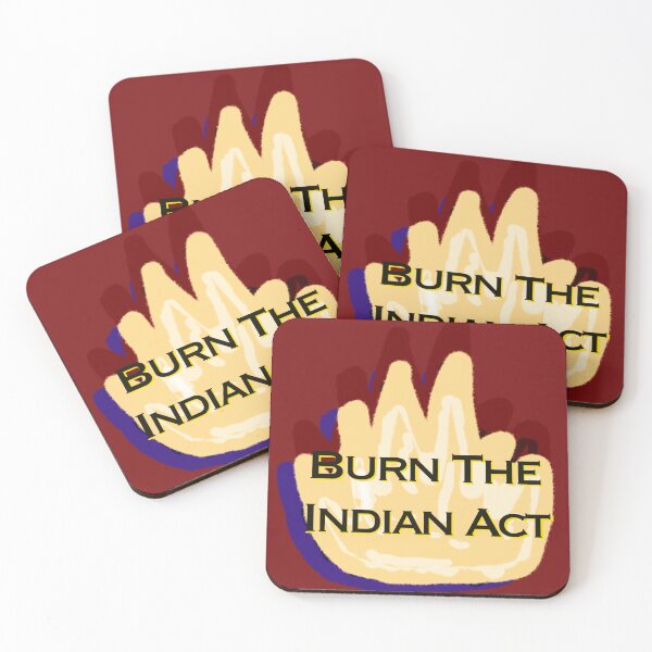 Item preview, Fire with Burn the Indian Act Text - Decolonize designed and sold by jolabrese.