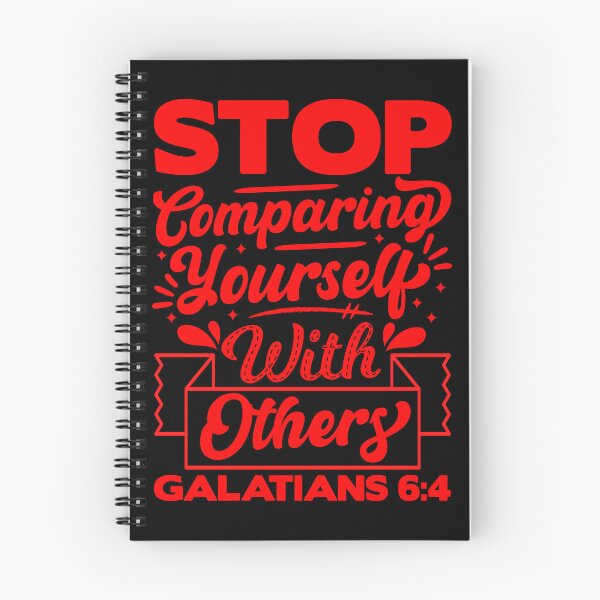 Item preview, Stop Comparing Yourself With Others - Galatians 6:4 designed and sold by plushism.