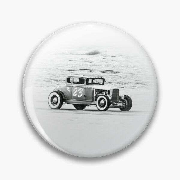 Item preview, Black and White  Vintage Hot Rod Association   at Pendine Sands Beach Race. Car 23 in 2017 designed and sold by stevehuggett.