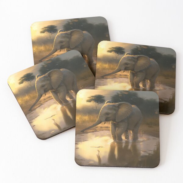 Item preview, Cute Baby Elephant designed and sold by NTGUILTY.