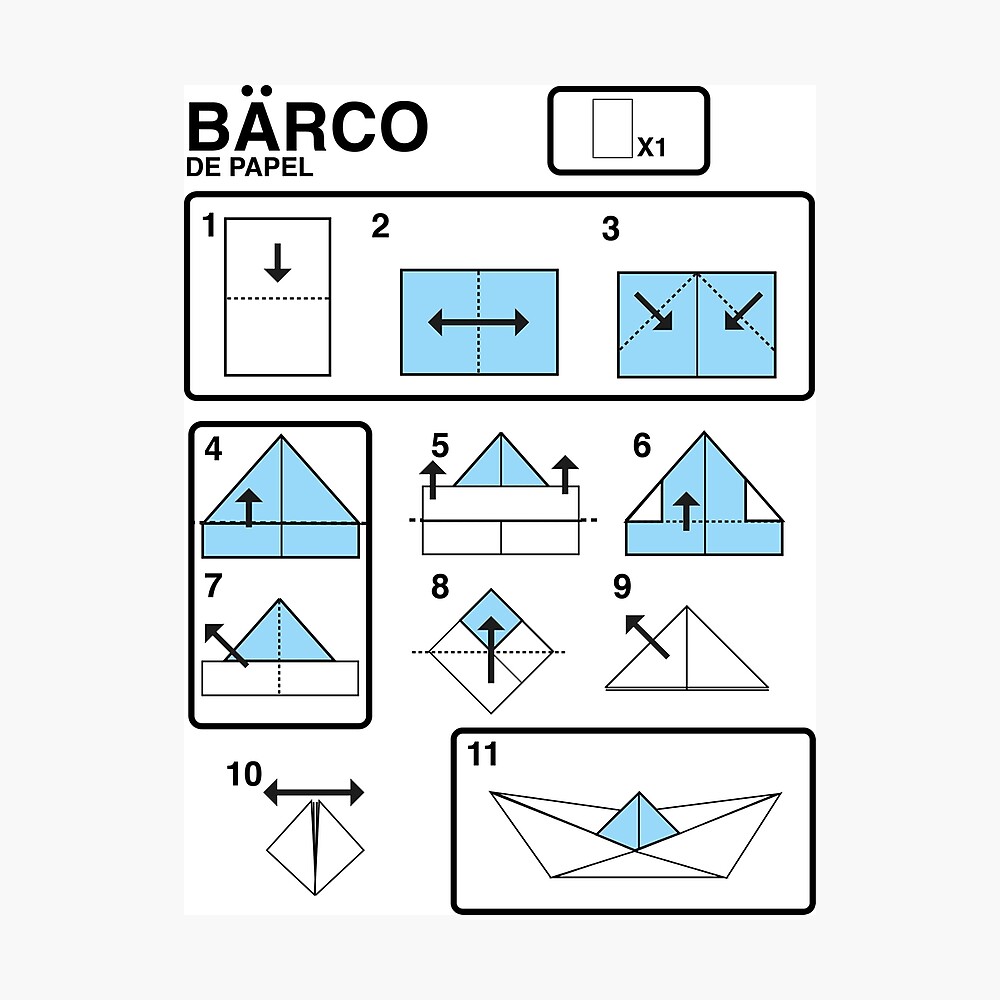 paper boat | Poster