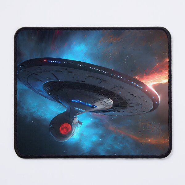 Item preview, Enterprise at warp designed and sold by DigiArtsSpace.