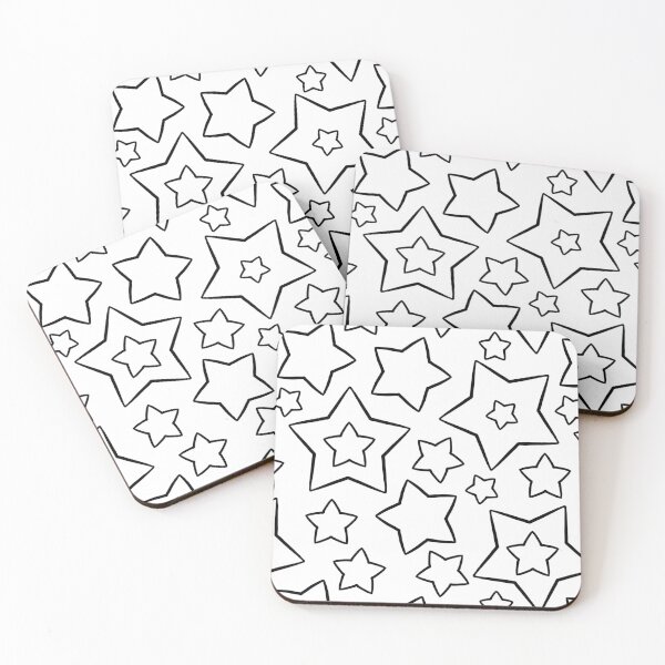 Item preview, Hand drawn stars - cute Christmas pattern designed and sold by PP-Patterns.