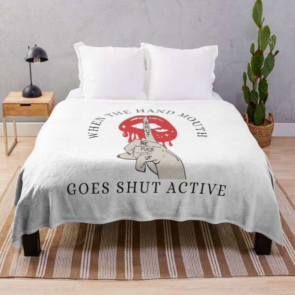 Item preview, When the hand goes upThe mouth goes shut designed and sold by KING ⭐⭐⭐⭐⭐.