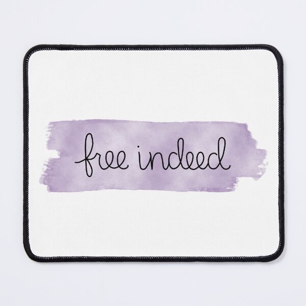 Item preview, FOREVER FREE! (purple) designed and sold by Madison Daly Art.