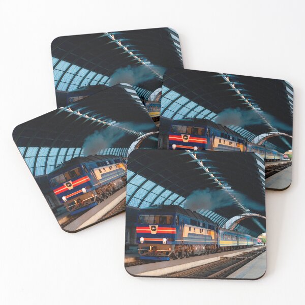 Item preview, TEP70 locomotive with a passenger train in Chisinau. designed and sold by ChernivtsiSkoda.