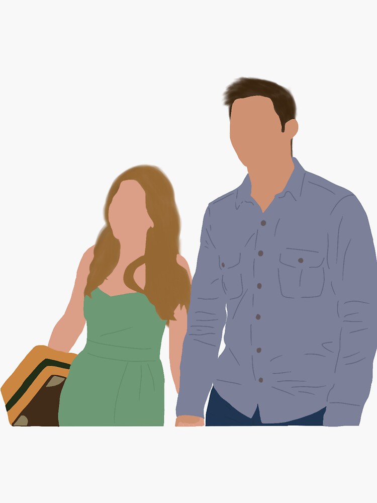 "Luke Collins and Sophia the longest ride " Sticker for Sale by