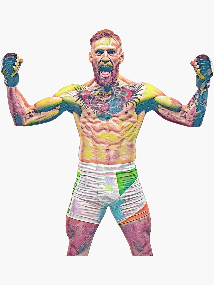 "Connor "The Notorious" McGregor" Sticker For Sale By RighttoFight ...