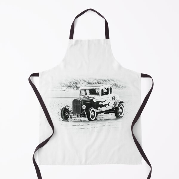 Item preview, Copy of Black and White  Vintage Hot Rod Association   at Pendine Sands Beach Race. Car 386 in 2017 designed and sold by stevehuggett.