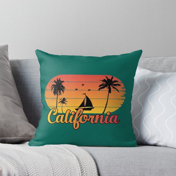 Item preview, California Beach Sunset and Sailboat Travel designed and sold by sweetbelle.