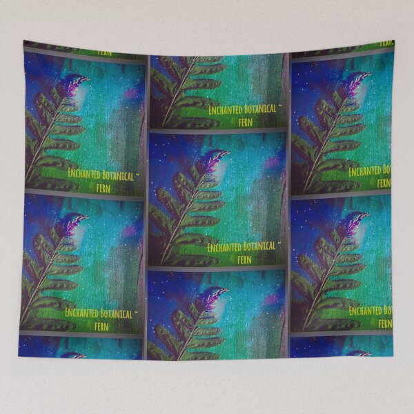 Item preview, Enchanted Botanical Fern with Yellow  designed and sold by Wolfcreek1.