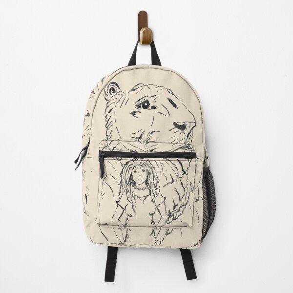 Item preview, Woman and lioness designed and sold by Julia's Print Studio .