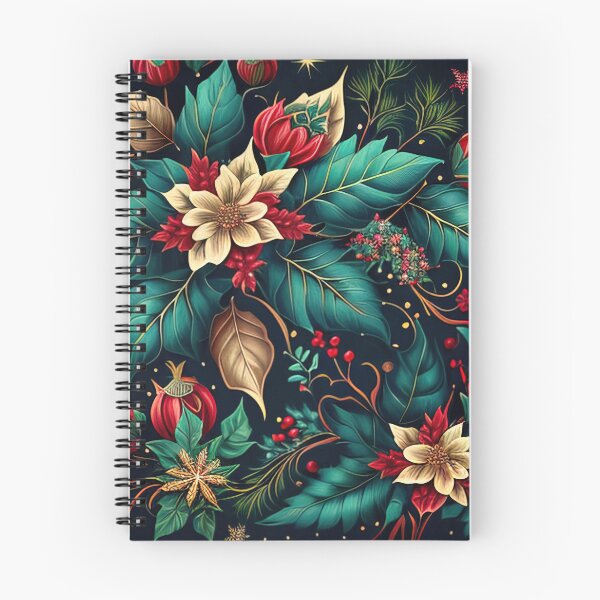 Aperçu de l'œuvre Motif floral de Noël créée et vendue par XmasPatterns.