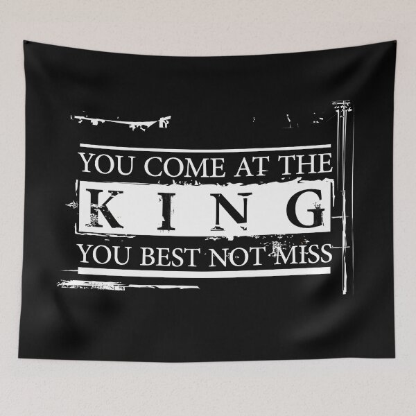 Item preview, "You Come at the King, You Best Not Miss" - The Wire (Light) designed and sold by WitchDesign.