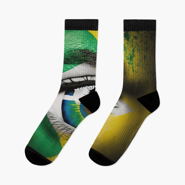 Item preview, Brazilian Flag art - Brasil Flag Eye designed and sold by Juliascutecornr.