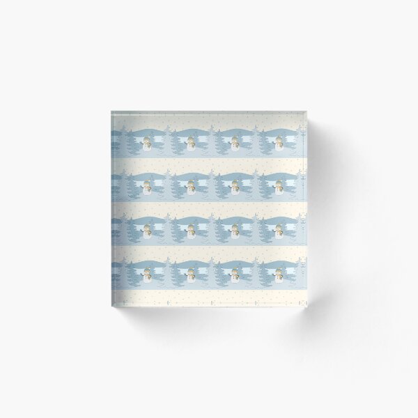 Item preview, Christmas cartoon snowman pattern designed and sold by EngineerGoC.