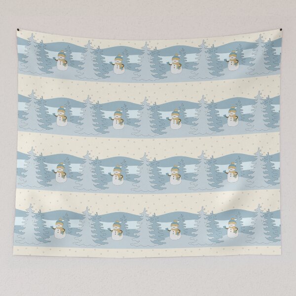Item preview, Christmas cartoon snowman pattern designed and sold by EngineerGoC.