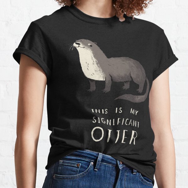 Loutre significative T-shirt classique