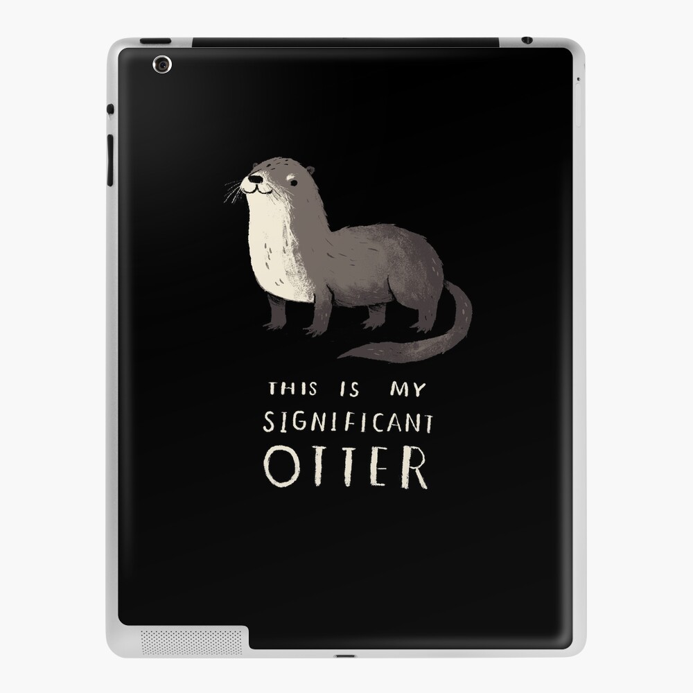 significant otter Greeting Card for Sale by louros