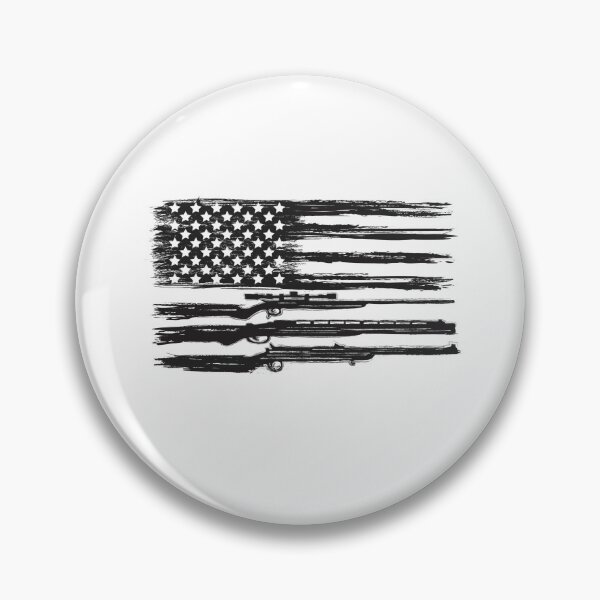 Item preview, USA Flag Rifle Design  designed and sold by mkzmerch.