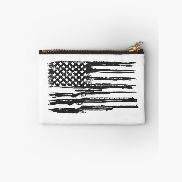 Item preview, USA Flag Rifle Design  designed and sold by mkzmerch.