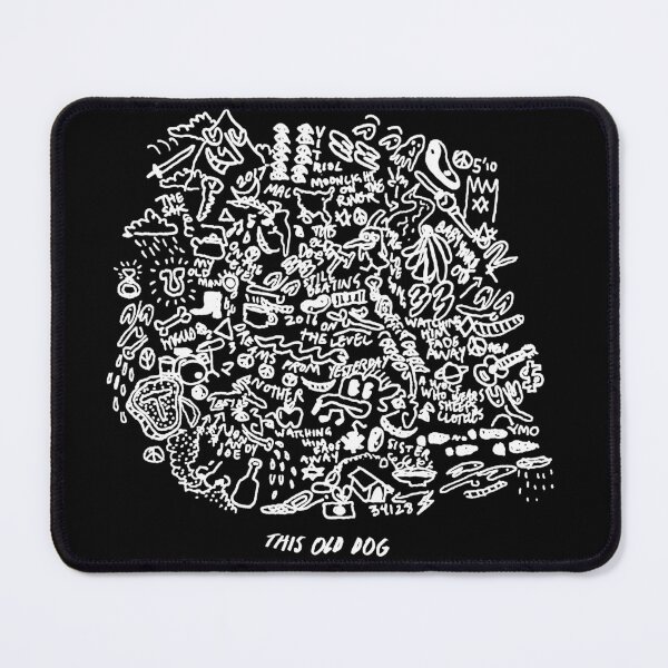 Item preview, this old dog - mac demarco white lineart designed and sold by emiartss.
