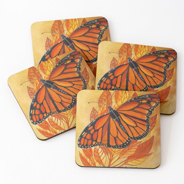 Item preview, Acuarela de mariposa monarca designed and sold by esvb.